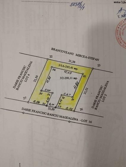 Inchiriez teren metrou Teclu - Gura Ariesului, sector 3 - 4