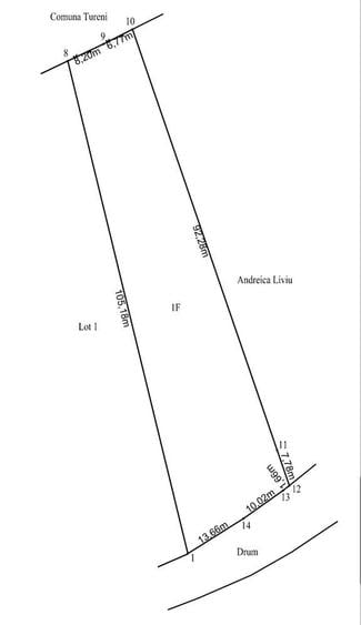 Teren intravilan 2150mp Tureni - 6