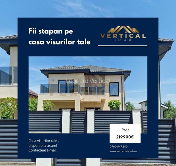 VILA EXTRA PREMIUM DE VANZARE IN COMUNA BERCENI! VILA EXTRA PREMIUM DE VANZARE IN COMUNA BERCENI!