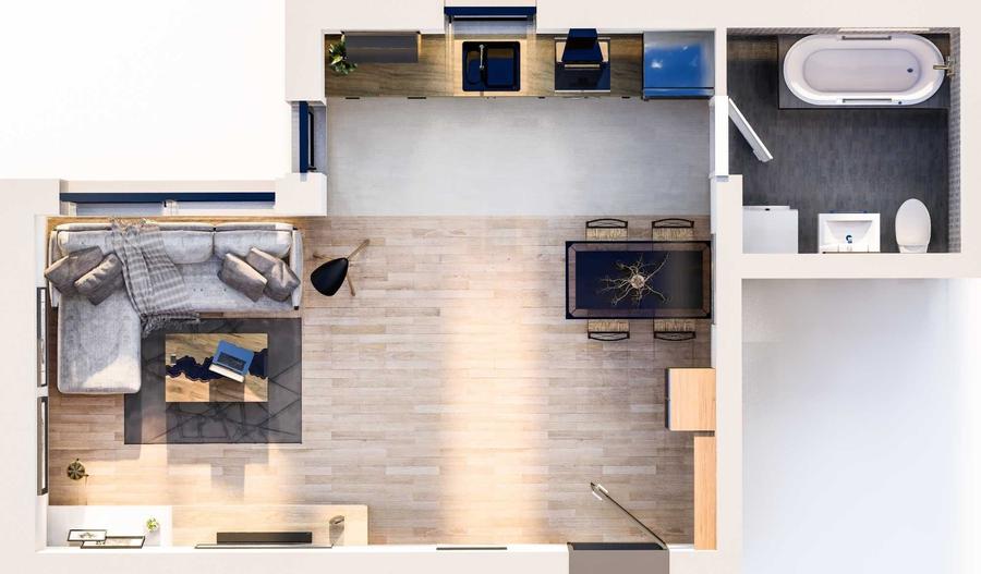 Apartament cu 3 camere decomandat în Mamaia