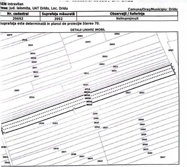 Teren intravilan Dridu Ialomita - 1