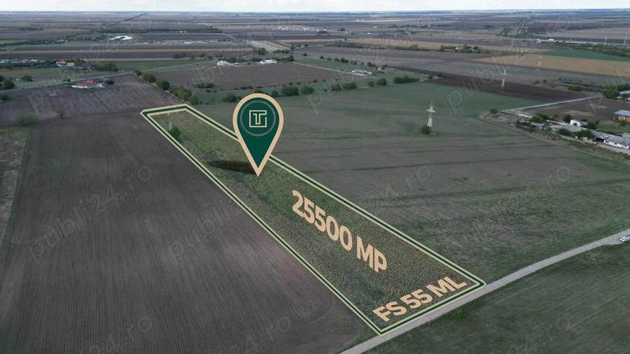 Teren intravilan cu po?en?ial de 25500 mp langa nodul de urcare pe autostrada in Pecica - 4