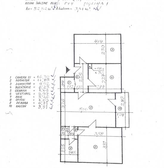 Apartament 3 cam. Tiglina 1 – Vedere Dunăre – Zona Francezi - 4