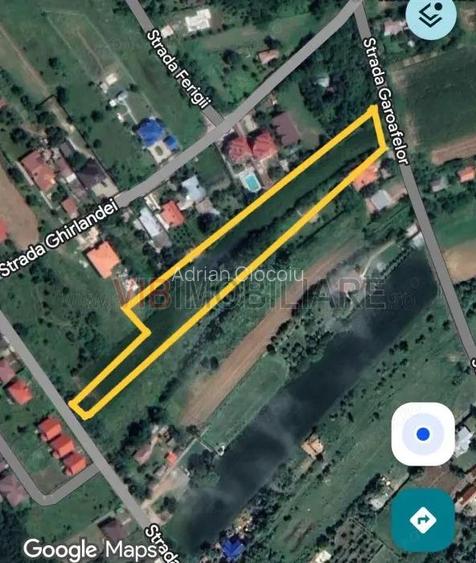 Teren Gruiu - 4972 - intravilan - doua deschideri Teren Gruiu - 4972 - intravilan - doua deschideri
