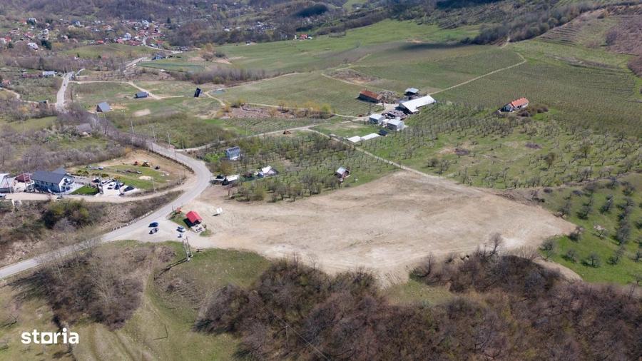 Teren intravilan 1288 mp, acces pietruit, utilita?i - 9