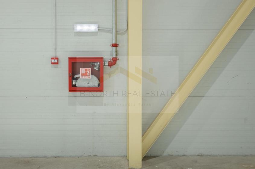 Hală industrială 1000 mp Otopeni | Rampe TIR | ISU | Acces DN1 & Centură - 6