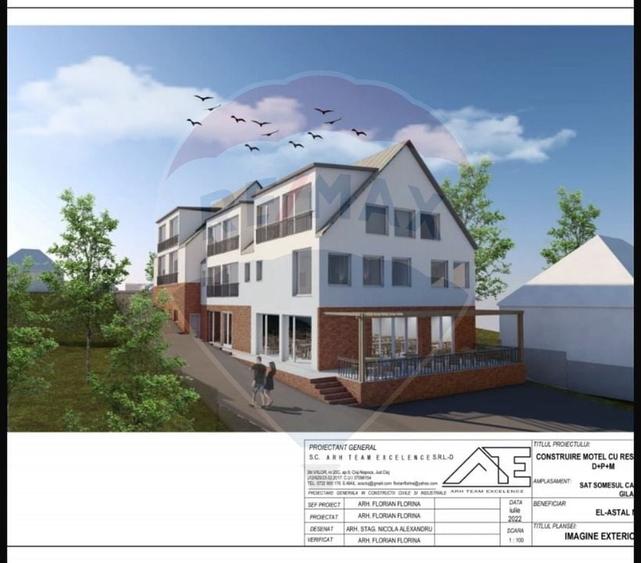 Teren cu autorizatie motel pe malul lacului Somesu Cald - 11