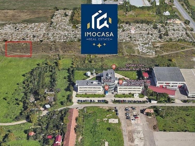 Teren intravilan situat în cartierul Gradiște Arad, usor accesibil - 2
