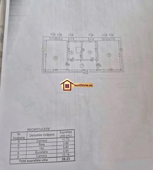 Apartament 2 camere Podul de Piatra - 16