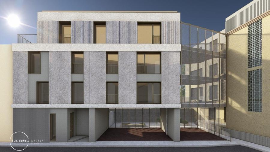 CLADIRE VECHE DE CONSOLIDAT + CONSTRUCTIE CORP NOU CU AUTORIZATIE DE CONSTRUIRE - 11