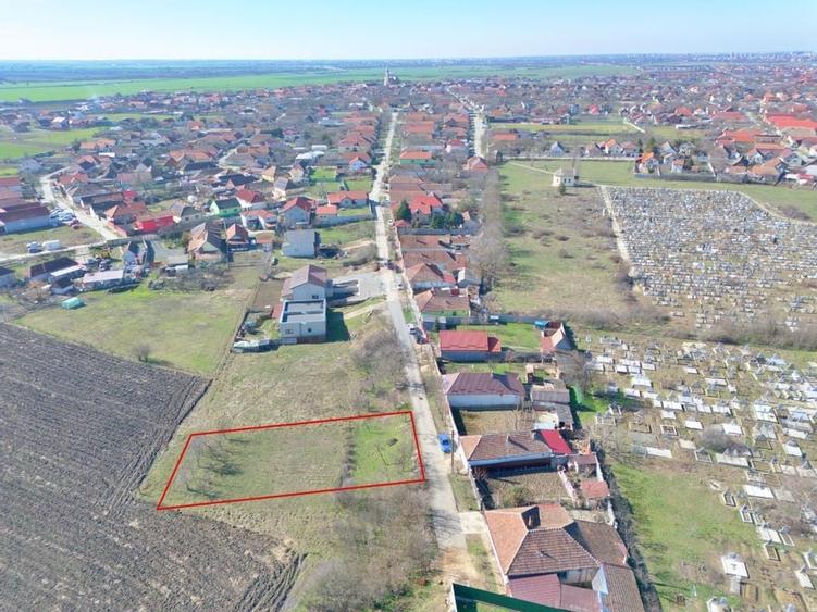 Teren intravilan 833 mp cu utilități în față – Vladimirescu, Arad - 1