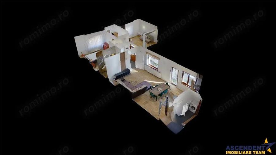 Film 3D! Casa 100 mp utili, terasa, curte apreciabila, ariere favorabila, Brasov - 5