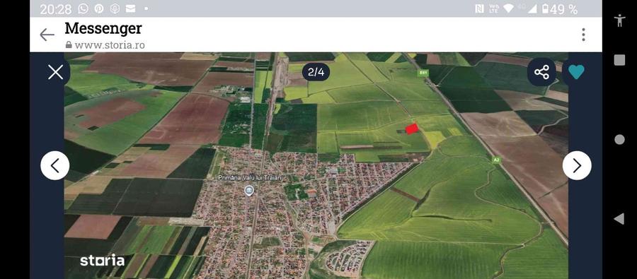 Teren intravilan arabil la 10 min de Constanța  - 5