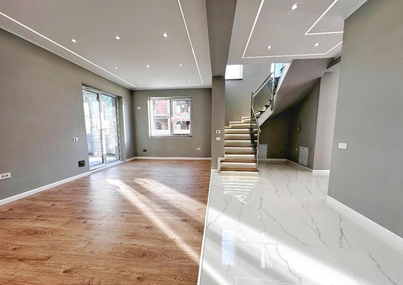 Vila individuala P+1E - 4 camere - 3 bai - teren 400mp - beci - 5