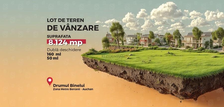 Teren intravilan 8.124 mp cu deschidere 164 ml – Jilava, Ilfov - 1