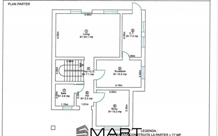 Casa individuala 120 mp cartier nou Sura Mica - 3
