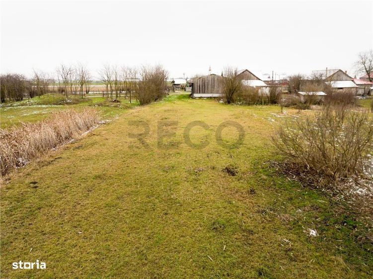 RECO . Teren intravilan cu hala metalica in Roit . - 6