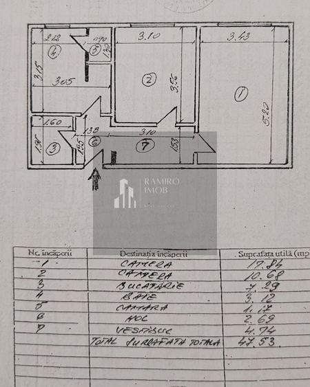 APARTAMENT 2 CAMERE, SECTOR 3, OZANA, DE RENOVAT - 8