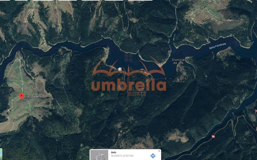 Teren de vanzare 29.131m²/35€ m² lac Belis, la Paraul Butoaie, Giurcuta - 8