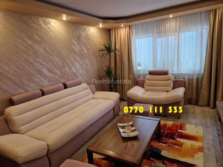 Apartament Mobilat Utilat, 3 camere Radu Negru, parter cu balcon