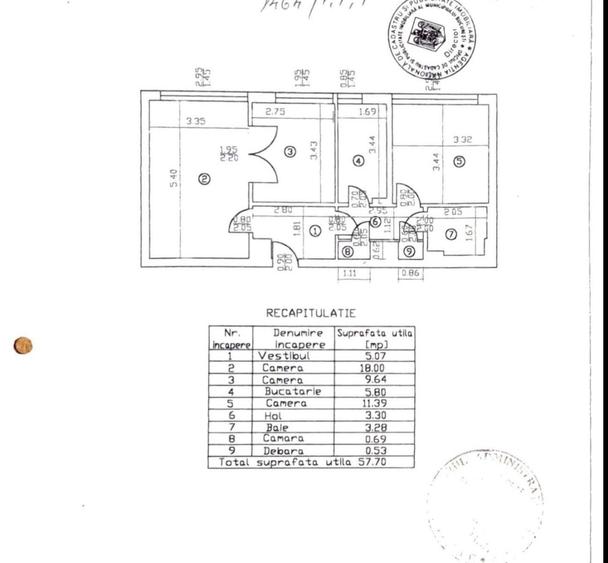 Apartament 3 camere Metrou Grivita - 1