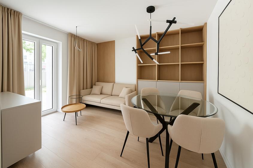 Opanez, vând  ap 3 camere , amenajat de designer, mobilat,utilat - 4