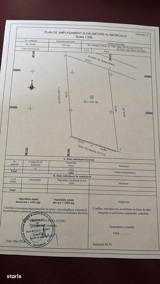 Vand teren intravilan de 1452 mp situat in comuna Peris, Judetul Ilfov - 2