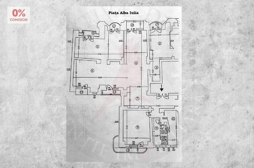 Unirii - Piata Alba Iulia, Rond, Spatiu de birouri, 230 mp - 16