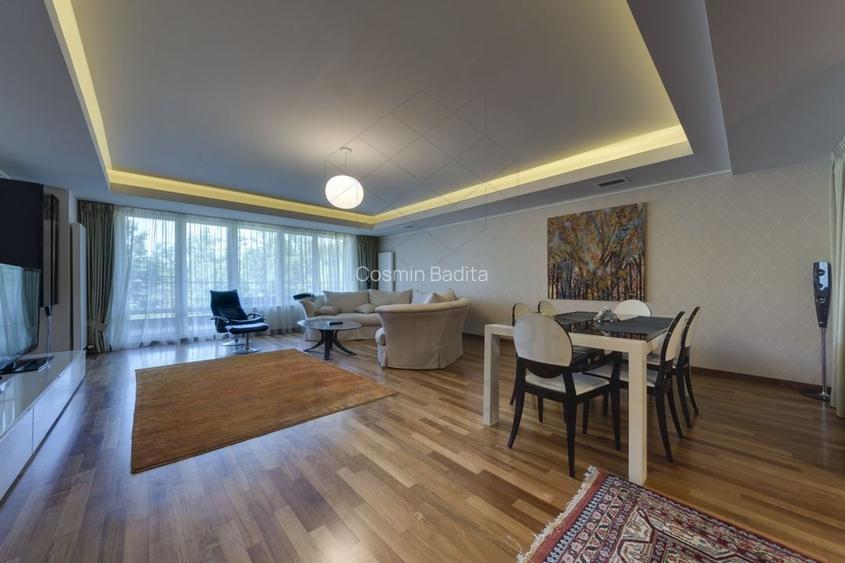 Apartament cu 4 camerede inchiriat-Luxury- Herastrau | Vedere parc