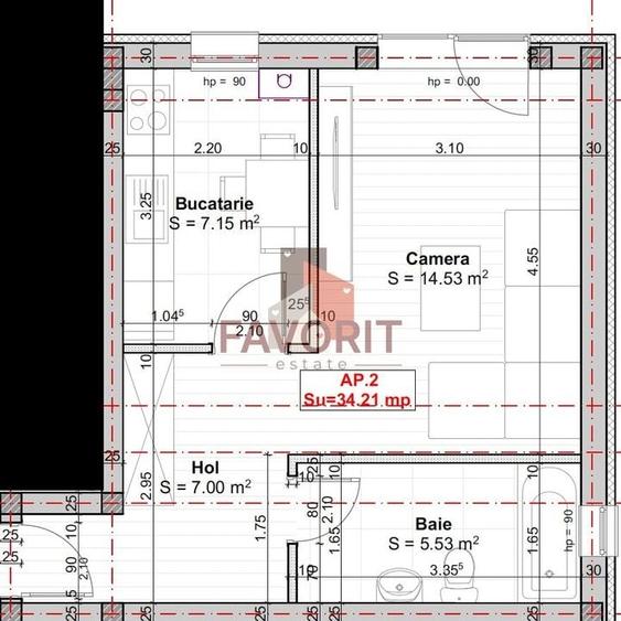 Disponibil imediat. Decomandat. TVA 21% inclus in pret - 11