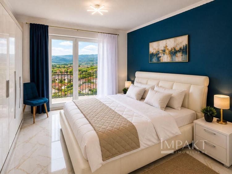 Apartament cu 3 camere semidecomandat, mobilat în Bună Ziua