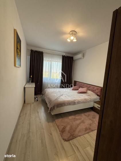 Apartament cu 2 camere decomandat, mobilat în Lacul Morii