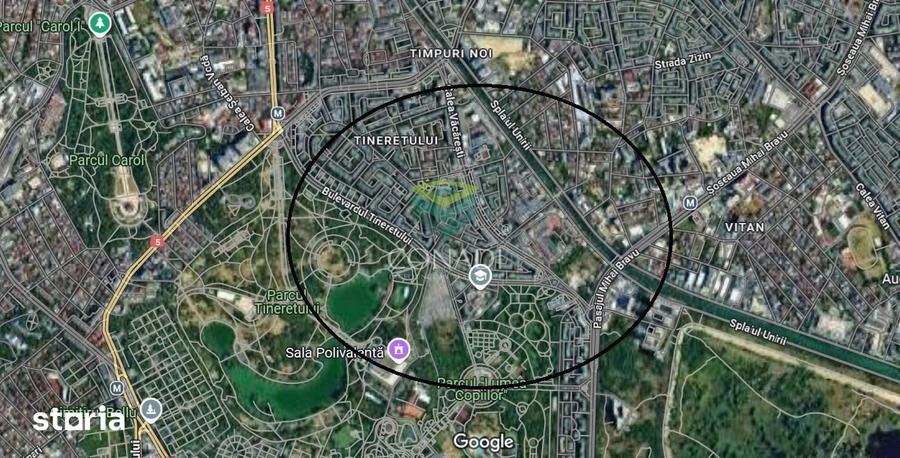 Spațiu comercial, de 85 mp, în Tineretului