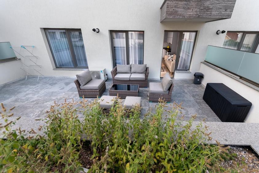 Apartament 2 camere cu terasa de 34 mp, parcare subterana- Plopilor - 13