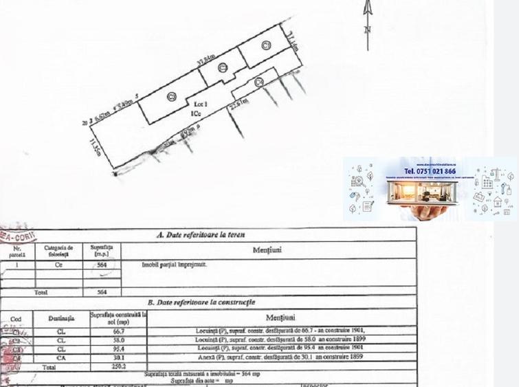 Casă și teren de vânzare – Zonă Parc Rizer - 1