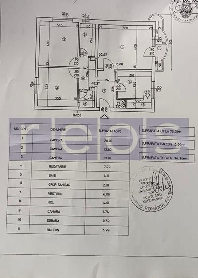 VANZARE 3 CAMERE | OCTAVIAN GOGA | UNIRII | SPATIOS BINE COMPARTIMENTAT - 6