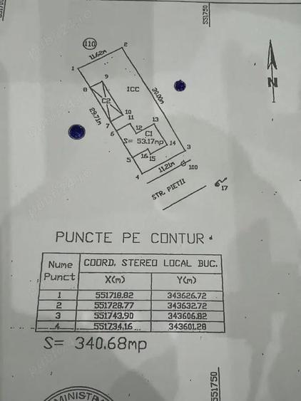 Bucurestii- Noi - zona Bazilescu, str. Pietei - 3