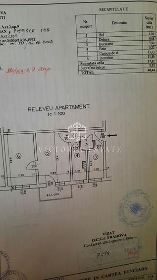 Apartament 2 camere,etaj 2,vest.disponibil - 6