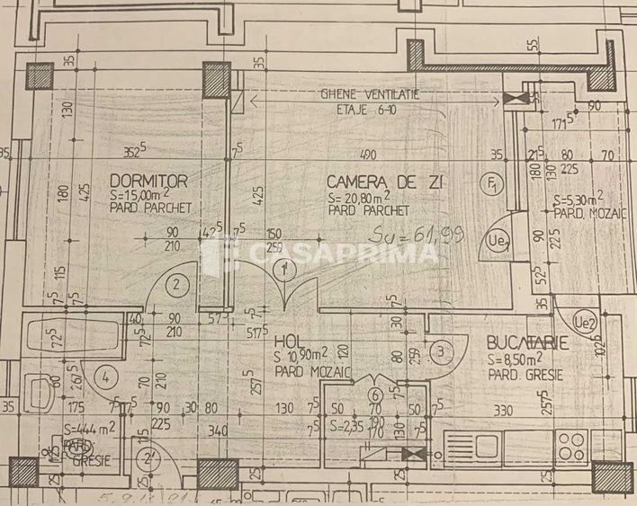 Apartament 2 camere Frumoasa-Continental, DECOMANDAT - 6