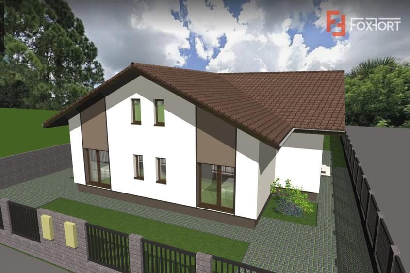 Teren intravilan pretabil constructii, autorizatie + fundatie, Giarmata-Vii - 10