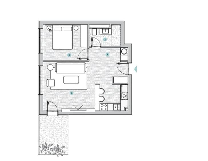 Liber! Apartament intabulat 2 camere open space + parcare inclusa, Silk District - 10