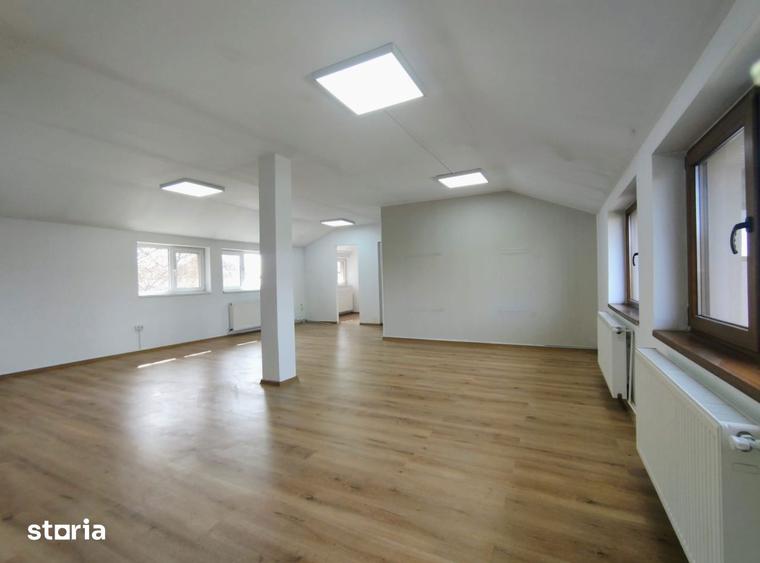 Spatiu comercial 120 mp compartimentat | ideal birouri/cabinet | d - 10