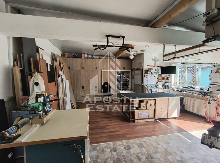 Casa cu sediu firma, atelier si apartament separat Mosnita Noua - 25