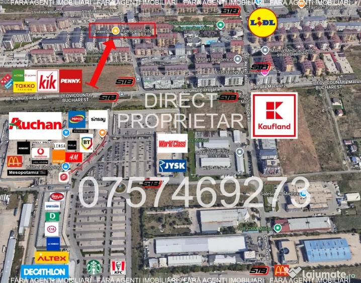 Apartament 1 camera de vanzare, 30 mp, etaj 1 complet mobilata la 56.000 euro - 3