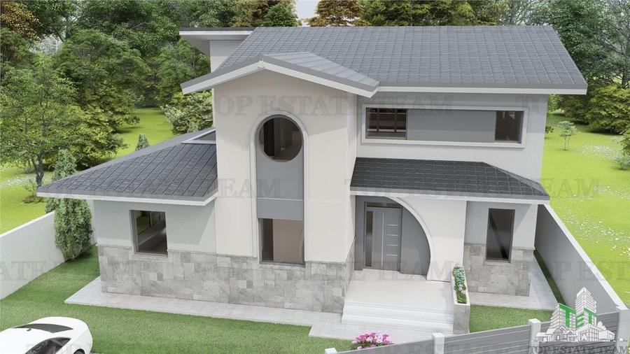 Vila superba in lucru, in zona exclusivista ROSU-DUDU-PADURE, 580 mp teren, 271 - 2