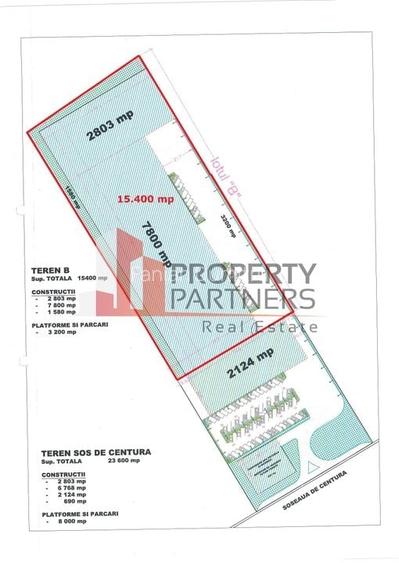 Teren Construcții intravilan de 23600 mp, în Nord-Vest