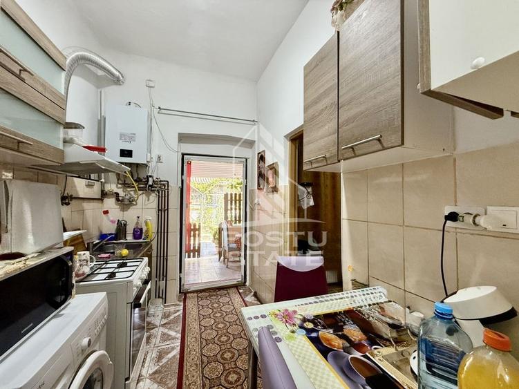 Apartament o camera, curte, terasa 20mp, centrala proprie, zona Fabric - 4