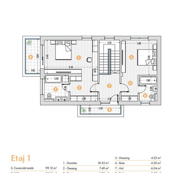 Vila Tip 5 - Marina Snagov - 2