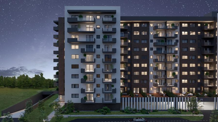 Apartament 2 camere- parcare- etaj superior- bloc nou - 4