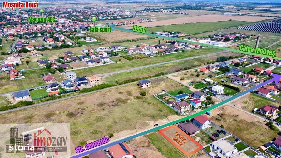 Parcela de vanzare Mosnita Noua, Strada Comarnic - 6